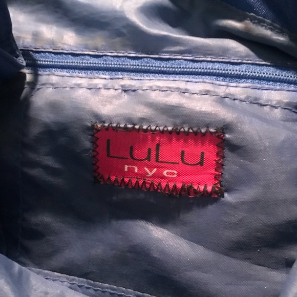 EUC LuLu Blue Hobo bag Handbag - Picture 4 of 4